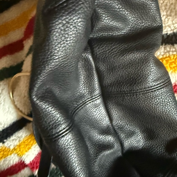 Black  Shoulder Bag with Gold hardware - Picture 2 of 4